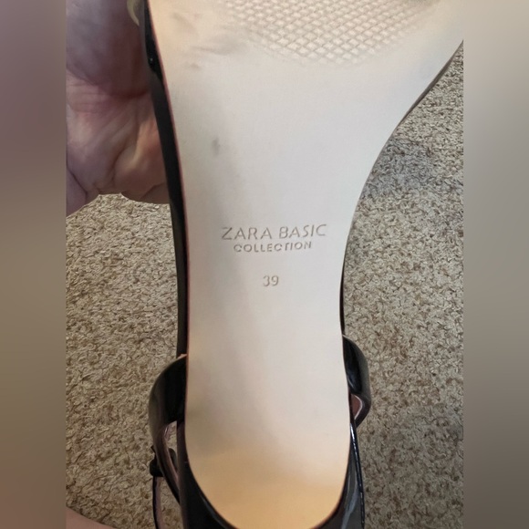 ZARA black sandals with pink and clear details - Picture 8 of 8